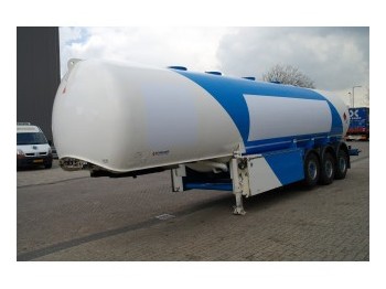 Schrader 3 AXLE GASOLINE TANKTRAILER - Gjysmë rimorkio me bot