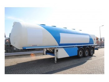 Schrader 3 AXLE GASOLINE TANKTRAILER - Gjysmë rimorkio me bot