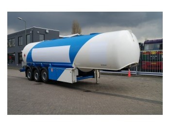 Schrader 3 AXLE GASOLINE TANKTRAILER - Gjysmë rimorkio me bot