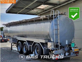 Vocol 35.000 Ltr. Stainless steel + Pump Wassertank RVS INOX - Gjysmë rimorkio me bot