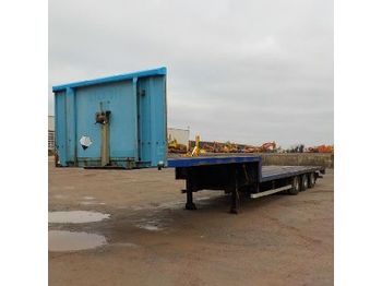  2005 SDC Tri Axle Step Frame Trailer - Gjysmë rimorkio me plan ngarkimi të ulët