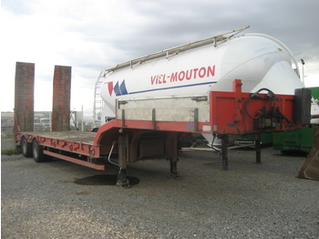 ASCA Machine carrier semi trailer - Gjysmë rimorkio me plan ngarkimi të ulët