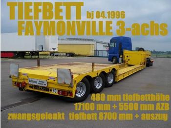 Faymonville FAYMONVILLE TIEFBETTSATTEL 8700 mm + 5500 zwangs - Gjysmë rimorkio me plan ngarkimi të ulët