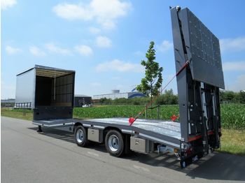 HRD 2 axle Achs semi light trailer Sattel forklift  - Gjysmë rimorkio me plan ngarkimi të ulët