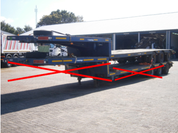 Traylona 3-axle lowbed trailer 35000 KG - Gjysmë rimorkio me plan ngarkimi të ulët