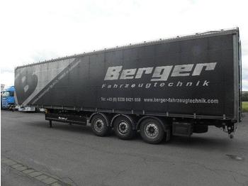  Berger, Sattelauflieger SAPL 24LTP, Leicht - Gjysmë rimorkio me tendë