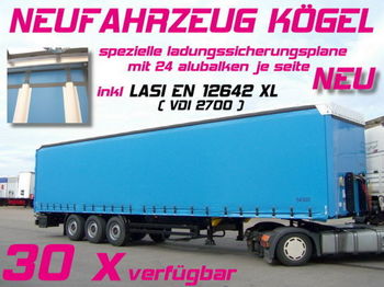 Kögel SNCO 24 / MAXX LASI EN 12642 XL / SAF mehrfach - Gjysmë rimorkio me tendë