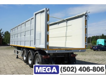 MEGA 50 m³ - Tpper for IRON SCRAP / DOMEX 650 / Doors ! READY ! - Gjysmë rimorkio vetëshkarkuese