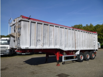 Wilcox Tipper trailer alu 49 m3 + tarpaulin - Gjysmë rimorkio vetëshkarkuese