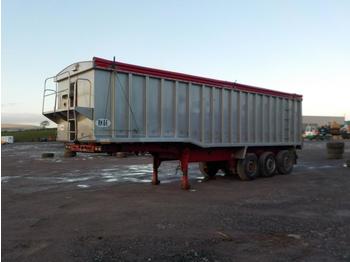  Wilcox Tri Axle Aluminium Bulk Tipping Trailer, Roll Over Cover - Gjysmë rimorkio vetëshkarkuese