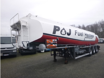 Gjysmë rimorkio me bot për transportimin e karburantit Heil / Thompson Fuel tank alu 38 m3 / 5 comp + pump: foto 1