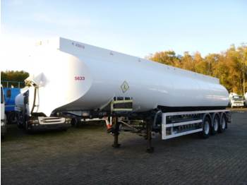 Gjysmë rimorkio me bot për transportimin e karburantit Heil / Thompson Fuel tank alu 45 m3 / 6 comp + pump: foto 1