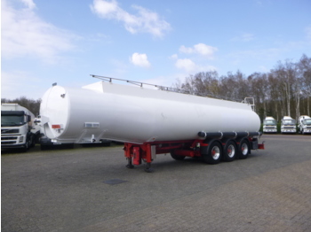 Gjysmë rimorkio me bot për transportimin e karburantit Indox Fuel tank alu 40.5 m3 / 6 comp: foto 1