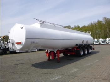 Gjysmë rimorkio me bot për transportimin e karburantit Indox Fuel tank alu 40.5 m3 / 6 comp: foto 1