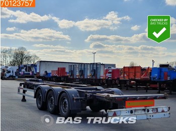 Transportjer kontejnerësh/ Gjysmë rimorkio me karroceri të çmontueshme Kässbohrer CS Liftachse Ausziehbar 2x20-1x30-1x40-1x45 ft.: foto 1