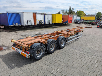 Transportjer kontejnerësh/ Gjysmë rimorkio me karroceri të çmontueshme Krone SD 27 3-Assen BPW - LiftAxle - DiscBrakes - 5510kg - All Sorts off Containers - 07/2024APK (O1853): foto 4