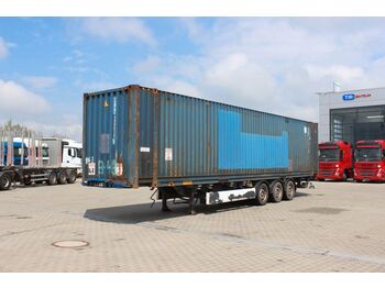 Transportjer kontejnerësh/ Gjysmë rimorkio me karroceri të çmontueshme Krone SD, SAF, LIFTING AXLE, BDF, ADR: foto 1