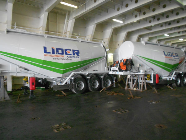 Gjysmë rimorkio me bot për transportimin e çimentos i ri LIDER NEW ciment remorque 2023 YEAR (MANUFACTURER COMPANY): foto 8