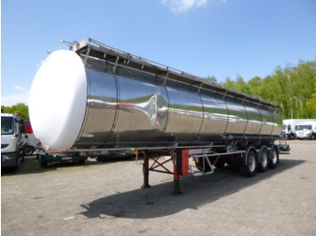 Gjysmë rimorkio me bot për transportimin e kimikateve L.A.G. Chemical tank inox 37.2 m3 / 4 comp: foto 1