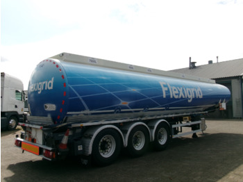 Gjysmë rimorkio me bot për transportimin e karburantit L.A.G. Fuel tank alu 44.5 m3 / 6 comp + pump: foto 3