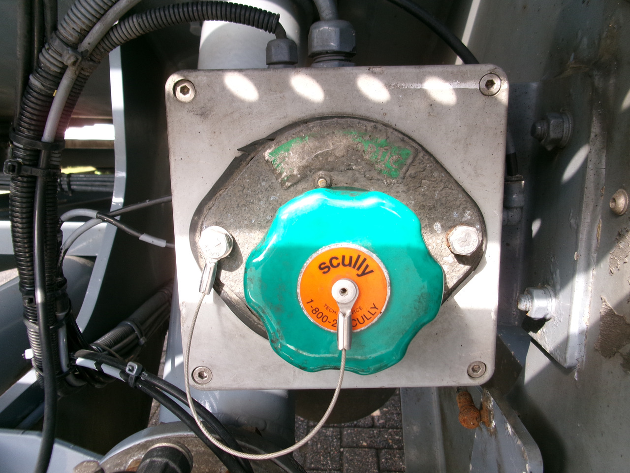 Gjysmë rimorkio me bot për transportimin e karburantit L.A.G. Fuel tank alu 44.5 m3 / 6 comp + pump: foto 10