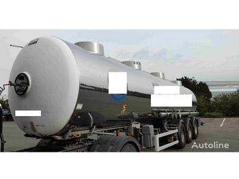 Gjysmë rimorkio me bot për transportimin e kimikateve MAGYAR INOX 30000 liters: foto 1