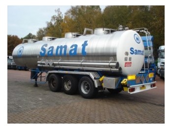 Gjysmë rimorkio me bot Magyar Chemicals tank: foto 1