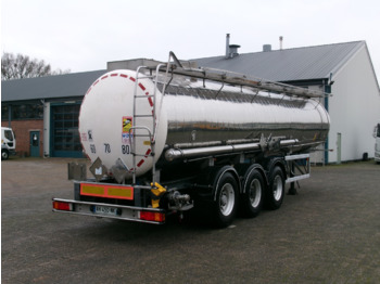 Gjysmë rimorkio me bot për transportimin e kimikateve Maisonneuve Chemical tank inox 22.3 m3 / 1 comp: foto 4