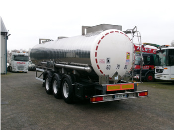 Gjysmë rimorkio me bot për transportimin e kimikateve Maisonneuve Chemical tank inox 22.3 m3 / 1 comp: foto 3