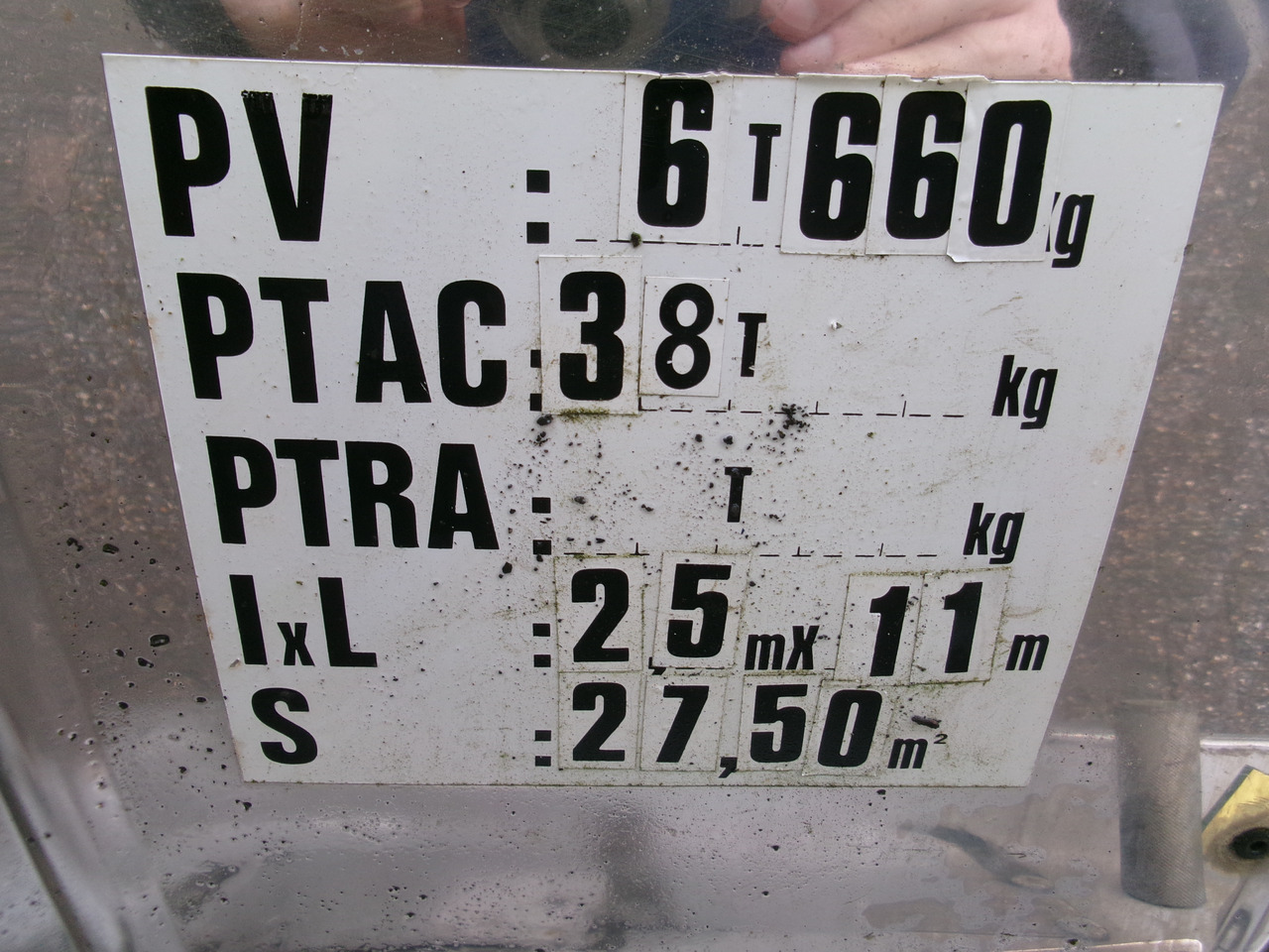 Gjysmë rimorkio me bot për transportimin e kimikateve Maisonneuve Chemical tank inox 22.3 m3 / 1 comp: foto 36