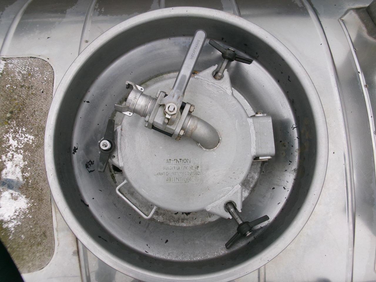 Gjysmë rimorkio me bot për transportimin e kimikateve Maisonneuve Chemical tank inox 22.3 m3 / 1 comp: foto 22