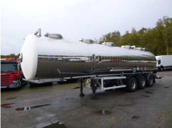 Gjysmë rimorkio me bot për transportimin e kimikateve Maisonneuve Chemical tank inox 32.4 m3 / 1 comp: foto 1