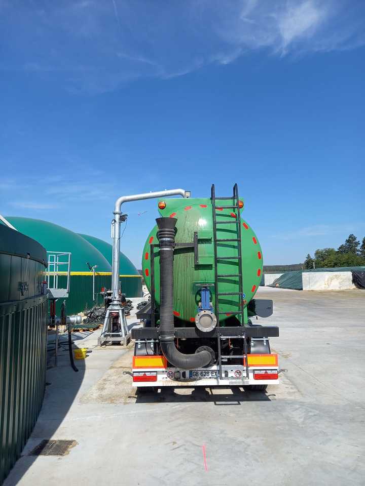Gjysmë rimorkio me bot për transportimin e kimikateve i ri NURSAN Slurry Tanker: foto 15