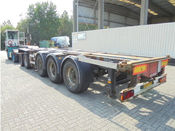 Transportjer kontejnerësh/ Gjysmë rimorkio me karroceri të çmontueshme Nooteboom CT 60-05Deel chassis 5 axle: foto 1