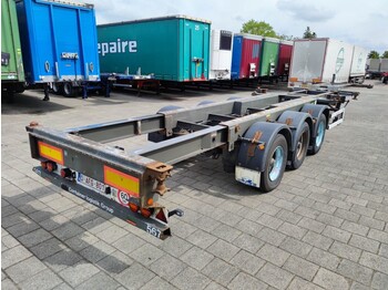 Transportjer kontejnerësh/ Gjysmë rimorkio me karroceri të çmontueshme Renders EURO 800N 3-Assen BPW - lift-as - Trommelremmen - 5 Stuks op voorraad (O1015): foto 1