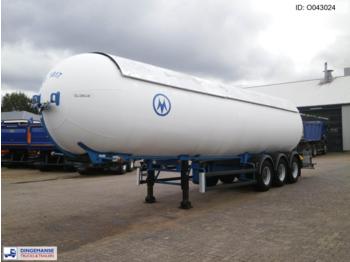 Gjysmë rimorkio me bot për transportimin e gazit Robine Gas tank steel 50.5 m3: foto 1