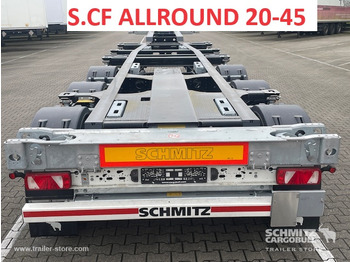 Transportjer kontejnerësh/ Gjysmë rimorkio me karroceri të çmontueshme SCHMITZ Oplegger Container chassis Standard: foto 1