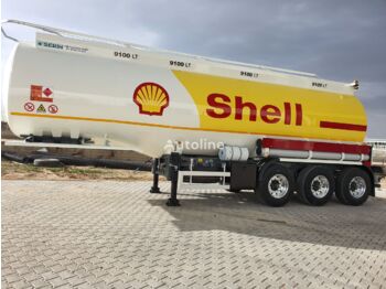 Gjysmë rimorkio me bot për transportimin e karburantit i ri SERIN Aluminium Fuel Tank Semi Trailer: foto 1
