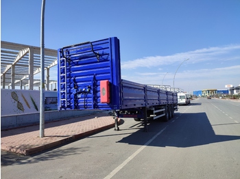 Gjysmë rimorkio e hapur/ Platformë për transportimin e lëndëve drusore i ri SINAN TANKER-TREYLER FlatBed - Special Platform [ Copy ]: foto 1