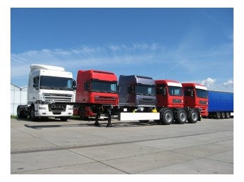 Transportjer kontejnerësh/ Gjysmë rimorkio me karroceri të çmontueshme Schmitz 3-A Multi containerchassis: foto 1