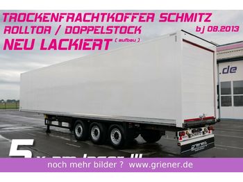 Gjysmë rimorkio me vagonetë të mbyllur Schmitz Cargobull SKO 24/ ROLLTOR / DOPPELSTOCK / NEU LACKIERT 5 x: foto 1
