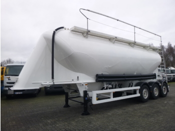 Gjysmë rimorkio me bot për transportimin e miellit Spitzer Powder tank alu 39 m3 / 1 comp: foto 1