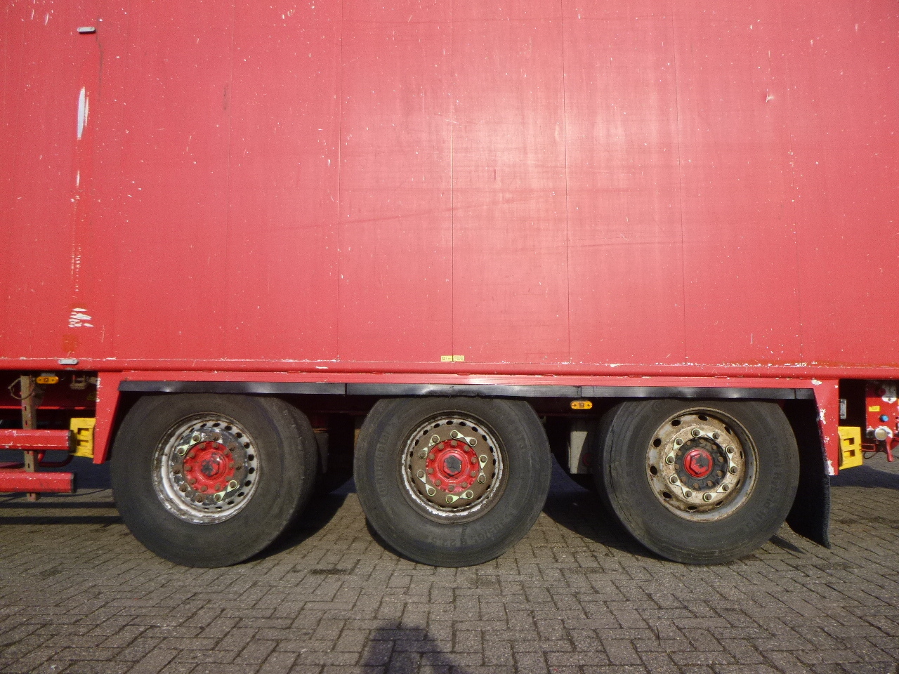 Gjysmë rimorkio me bazament të lëvizshëm Stas Walking floor trailer alu 90 m3: foto 14