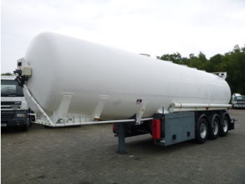 Gjysmë rimorkio me bot për transportimin e karburantit Stokota Fuel tank alu 39 m3 / 5 comp: foto 1