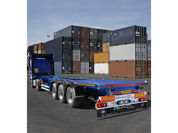 AKYEL TRAILER HIGH CUBE CONTAINER CARRIER SEMI TRAILER - Transportjer kontejnerësh/ Gjysmë rimorkio me karroceri të çmontueshme