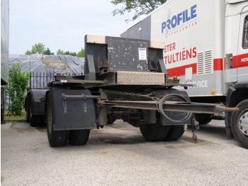 ATM 3 assige schamel container aanhangwagen - Transportjer kontejnerësh/ Gjysmë rimorkio me karroceri të çmontueshme