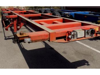 Asca CPC MULTIPOSITION SUSP AIR TAMBOUR - Transportjer kontejnerësh/ Gjysmë rimorkio me karroceri të çmontueshme