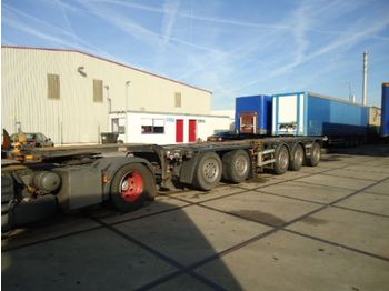 D-TEC 5-Axle combi trailer - CT 53 05D - 53.000 Kg - Transportjer kontejnerësh/ Gjysmë rimorkio me karroceri të çmontueshme