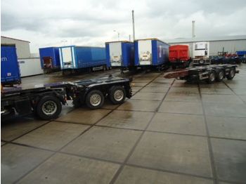 D-TEC 5-Axle combi trailer - CT 53 05D - 53.000 Kg - Transportjer kontejnerësh/ Gjysmë rimorkio me karroceri të çmontueshme