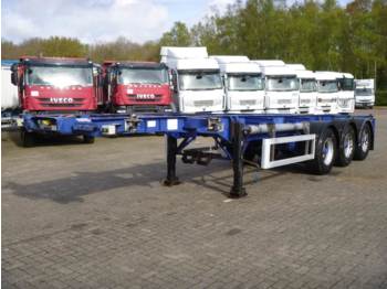 Dennison 3-axle container trailer 20-30 ft - Transportjer kontejnerësh/ Gjysmë rimorkio me karroceri të çmontueshme
